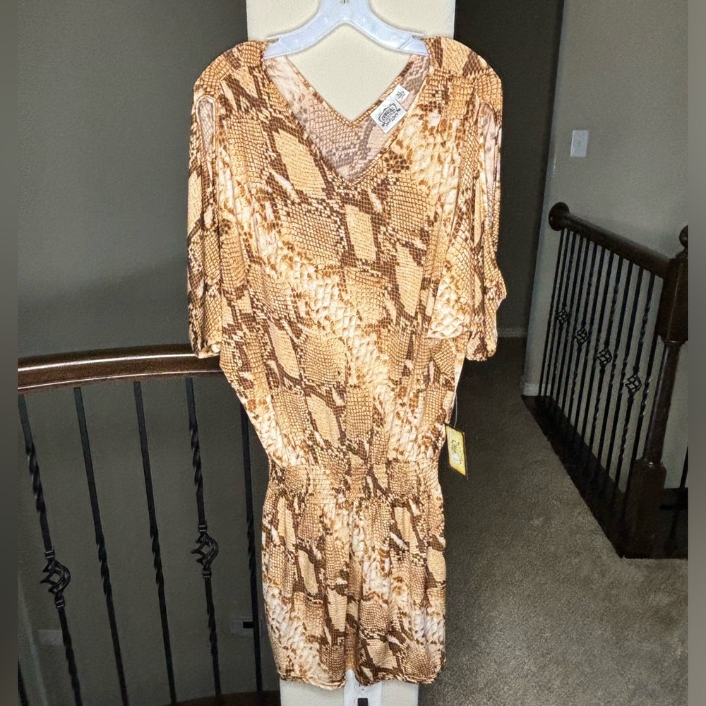 Cowgirl Justice Animal Print Dress NWT Style #251HIL
